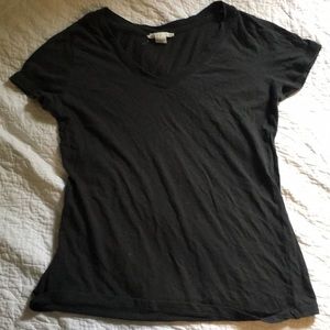 Gray Forver 21 V-neck T shirt
